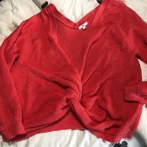 Twist Tie Sweater